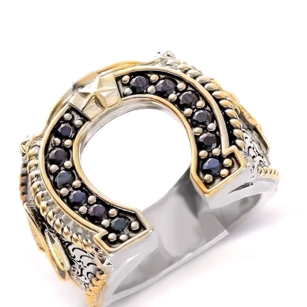 MENS HORSESHOE RING